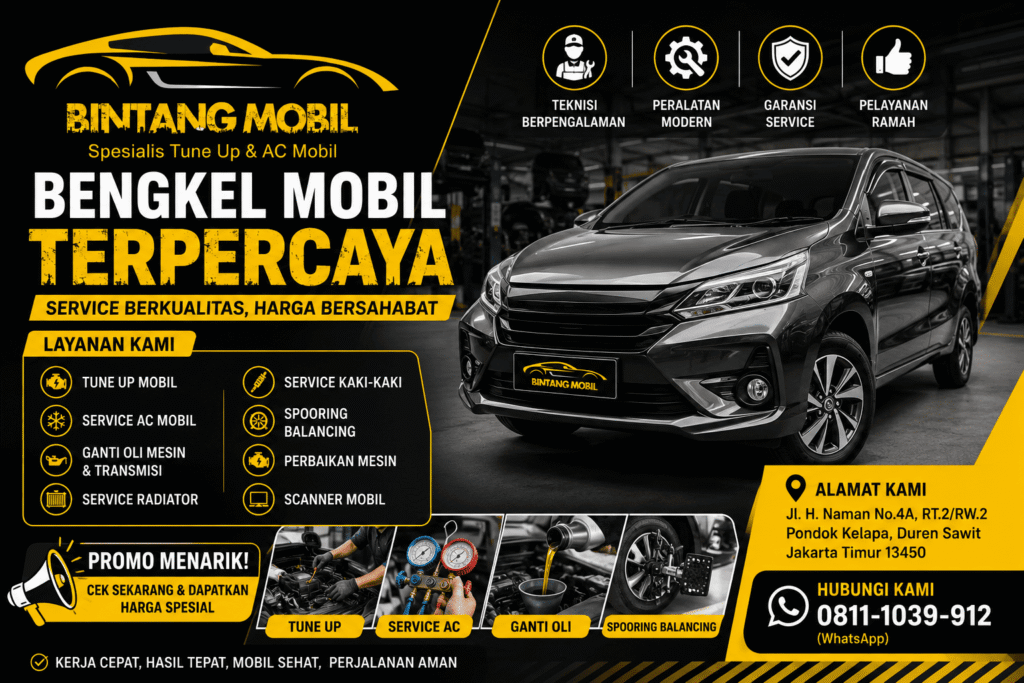 Bengkel Mobil Pondok Kelapa Rekomendasi Terbaik untuk Service Mobil Anda