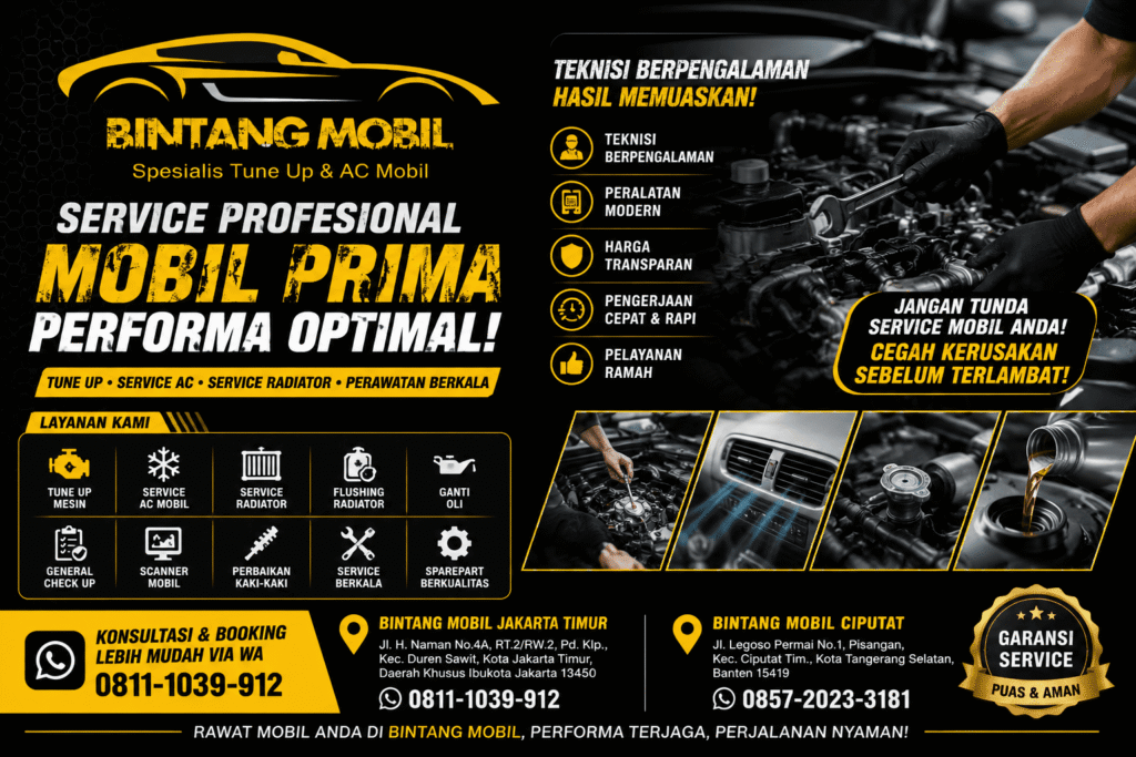 Akibat Suka Menunda Service Radiator Mobil, Jangan Sampai Mesin Overheat!