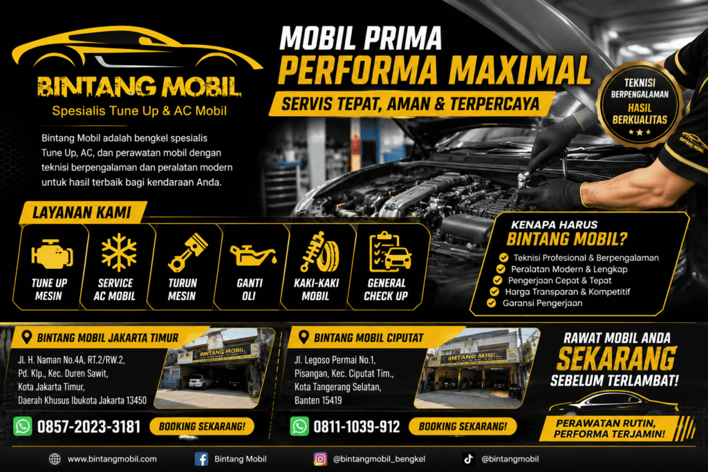 10 Penyebab Mobil Harus Turun Mesin dan Cara Mencegahnya