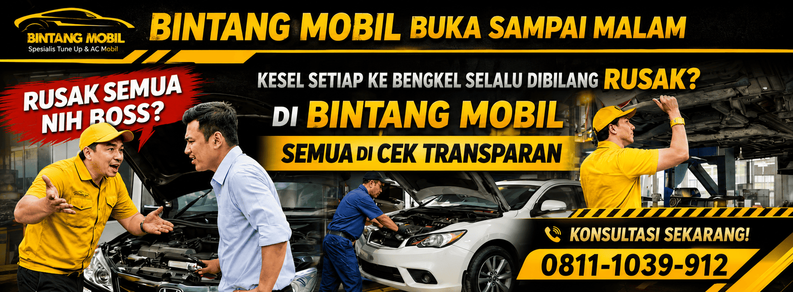 Cabang Bintang Mobil: Bengkel Mobil Terpercaya dengan Pelayanan Profesional di Ciputat