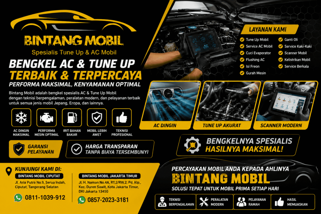 Bengkel AC & Tune Up Terbaik