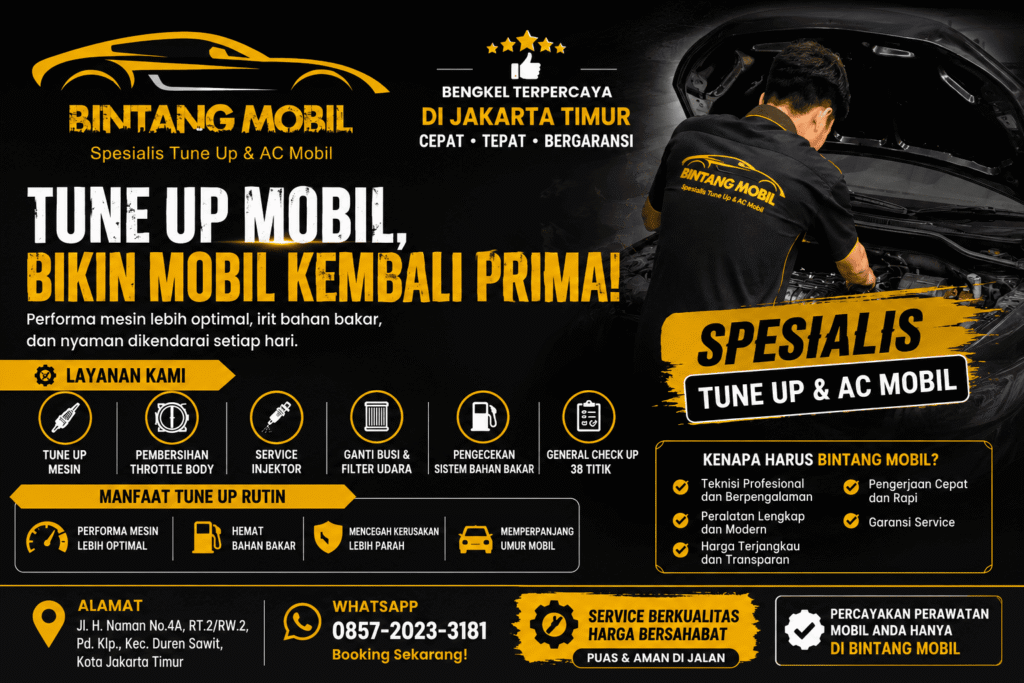 Bengkel Tune Up Jakarta Timur Terbaik
