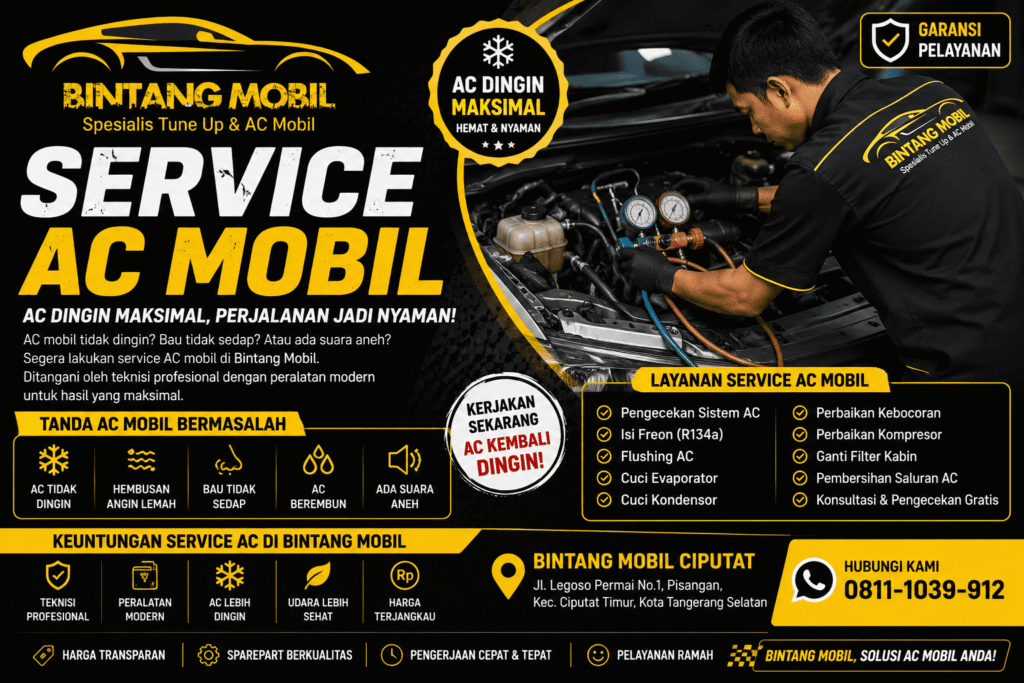 Service AC Mobil