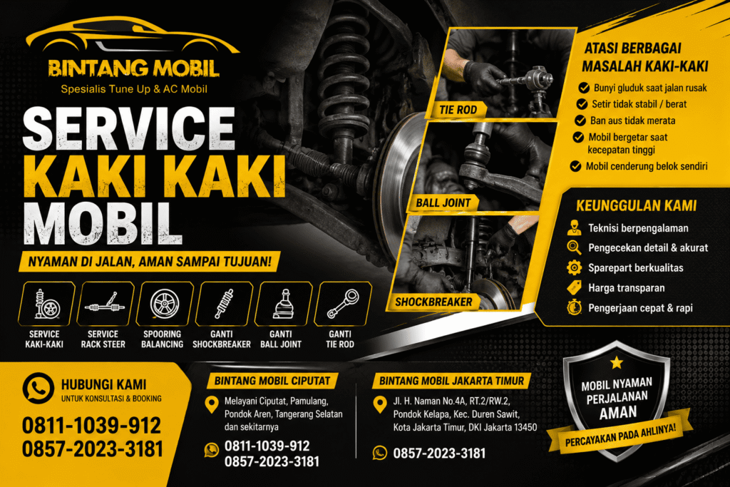 Service Kaki Kaki Mobil Tangerang