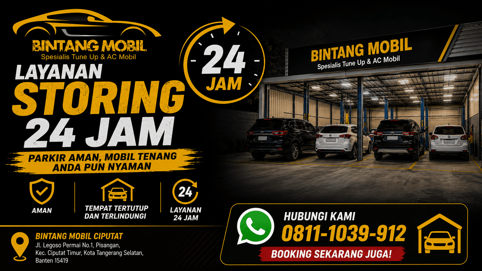 Layanan Storing 24 Jam
