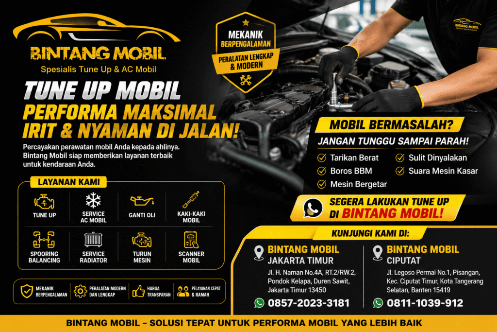5 Tanda Mobil Kamu Harus di Tune Up Agar Performa Tetap Prima
