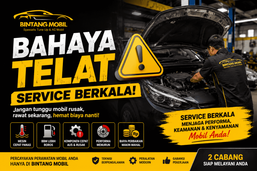 Bahaya Telat Service Berkala