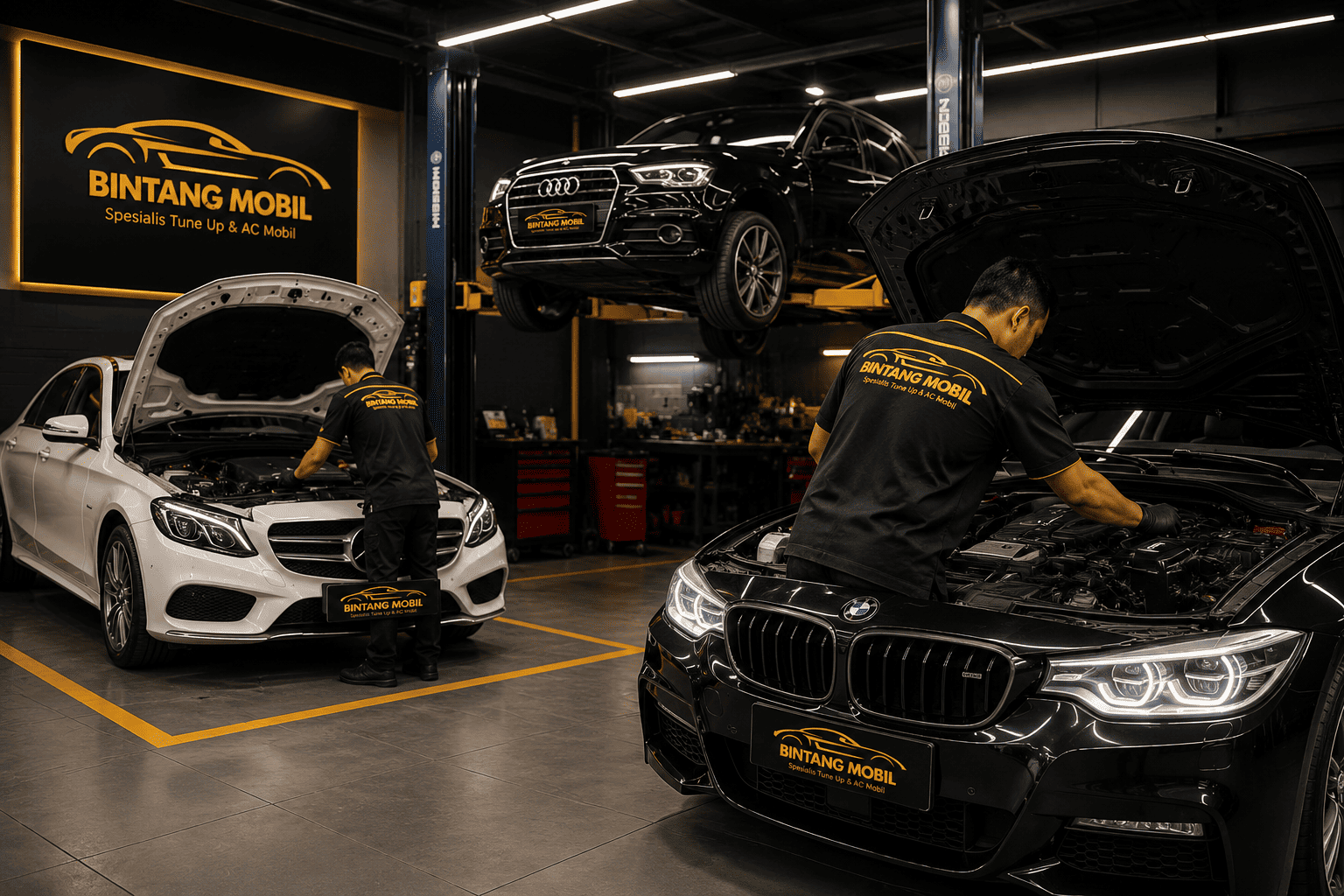 Bengkel Spesialis Mobil Eropa Bintang Mobil