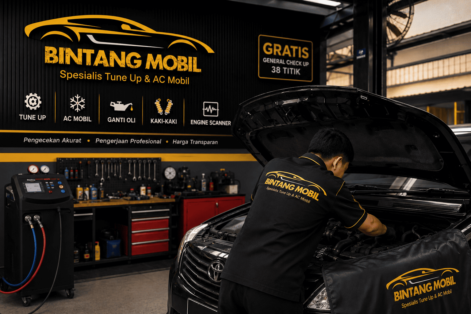 Lokasi Bintang Mobil