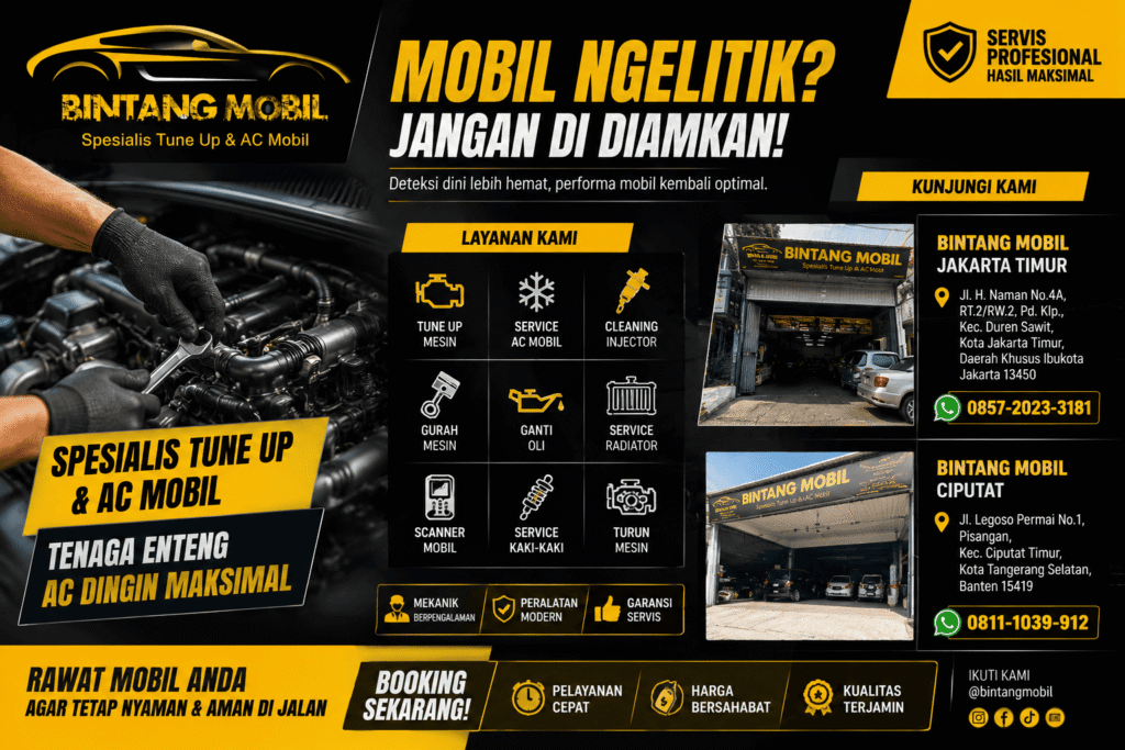 Penyebab Mobil Ngelitik