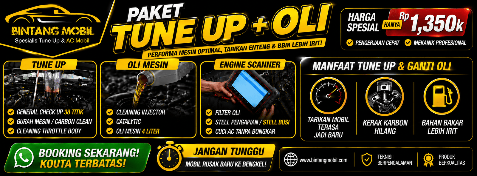 Promo Tune Up Bintang Mobil