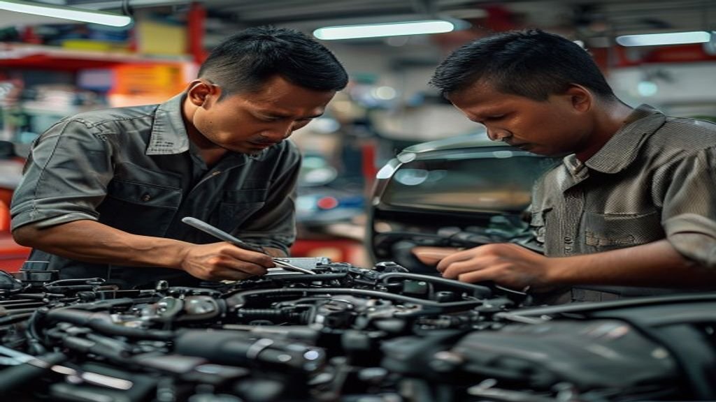 Mobil bergaransi siap tune up dengan spare part original
