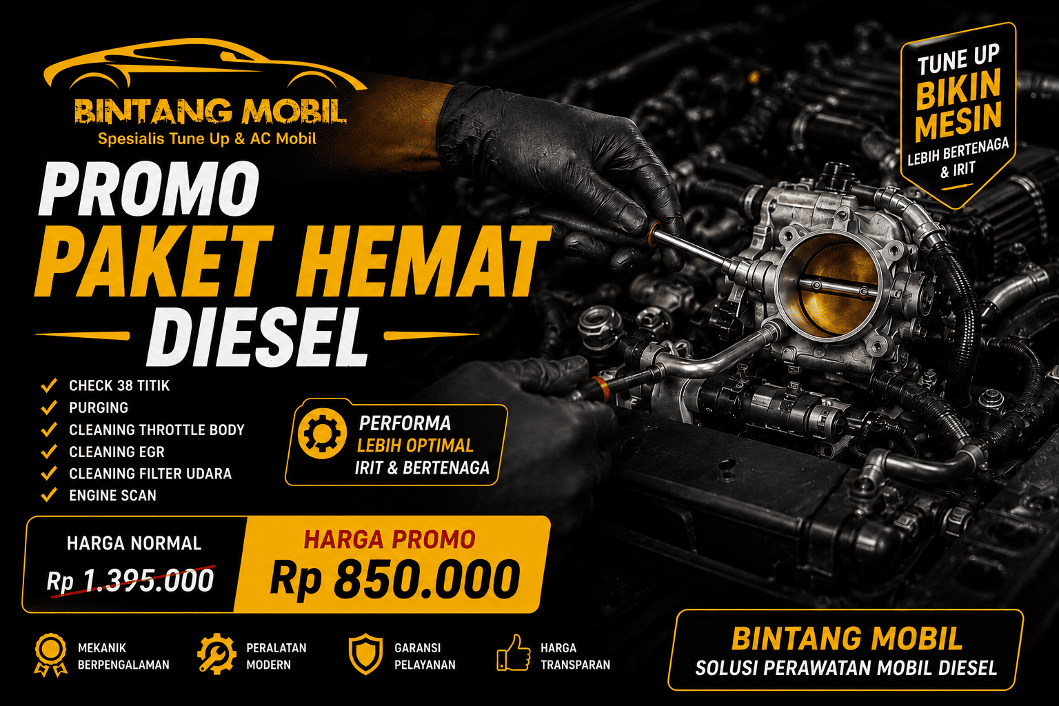 Promo Paket Hemat Tune Up Diesel